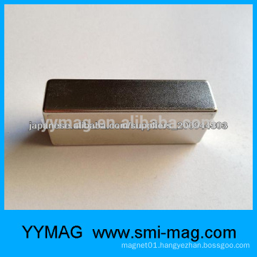 Popular strongest block /rectangular neodymium for motor